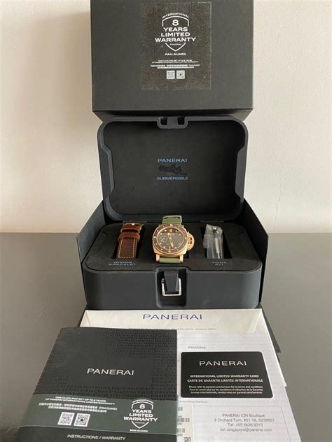 panerai warranty